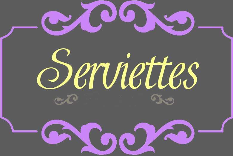 decoration serviettes table