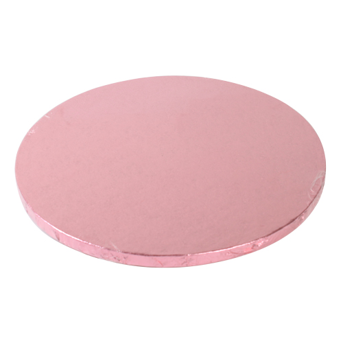 cake drum rond rose