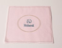 1238-1F-perle-doree-serviette-fleuri