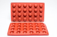 Silicone 24 demi sphere