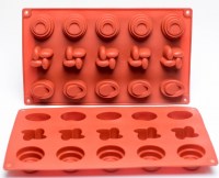 silicone assortiment 15 mignardises