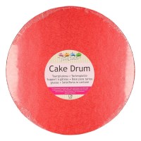 cake drum rond rose