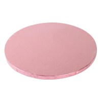 cake drum rond rose